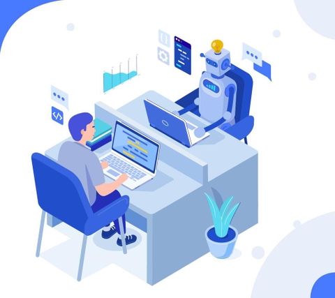 Robots doing office work